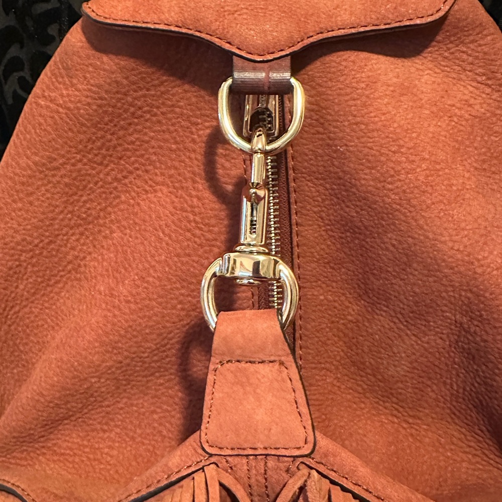 Rebecca Minkoff Convertible Julian Backpack with Fringe - Picture 10 of 11